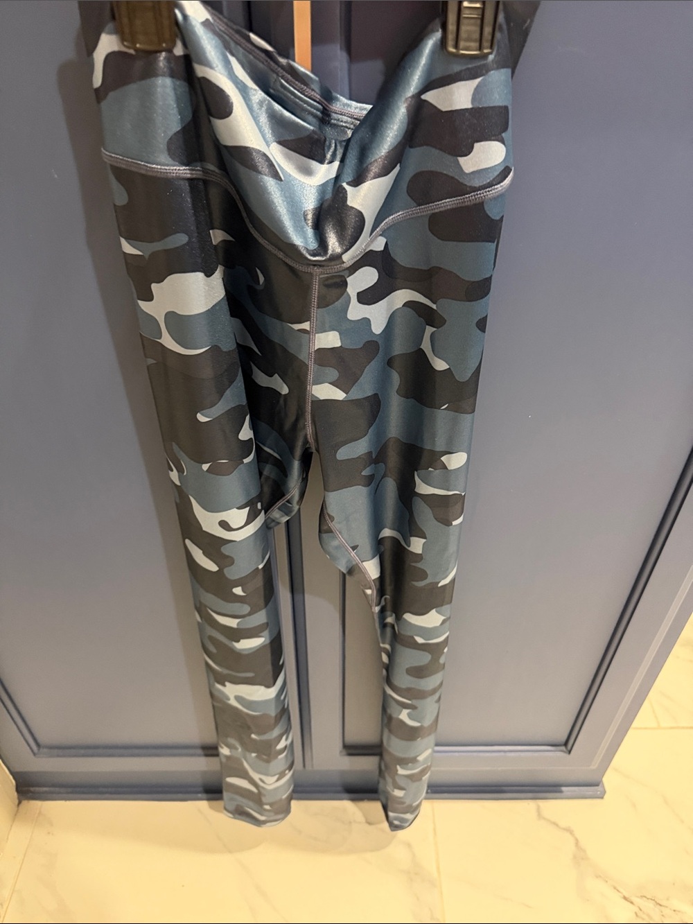 Nike Blue Camo leggings